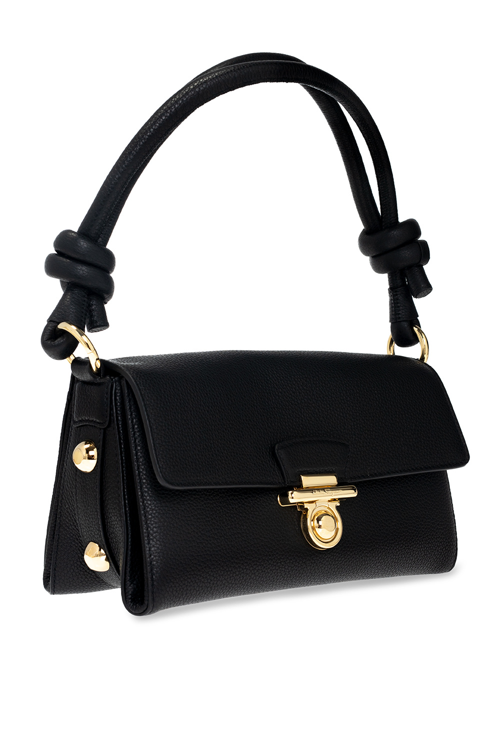 ショルダーバッグ・ポシェット SALVATORE FERRAGAMO GREY SUEDE SHOULDER BAG 1